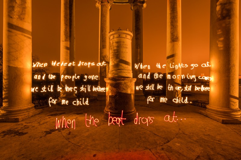 Lightwriting Lyrics - When The Beat Drops Out