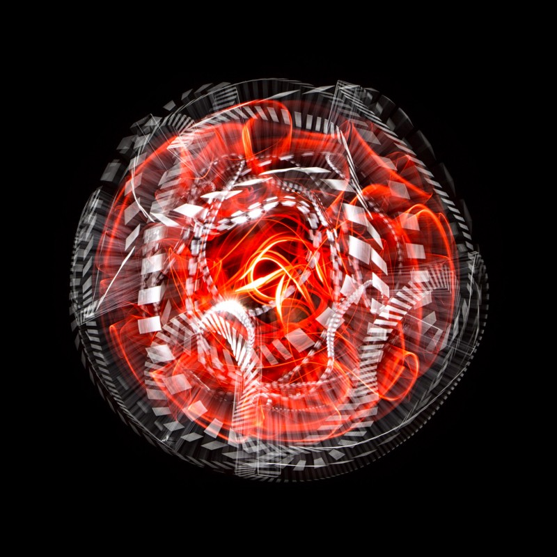 Lightplanets Lightpainting Mars