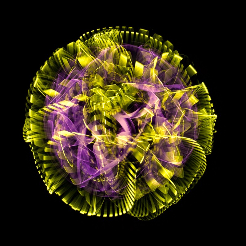 Lightplanets Lightpainting Neptun