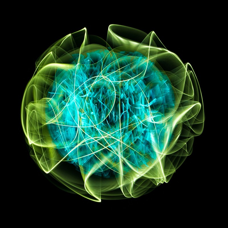 Lightplanets Lightpainting Uranus