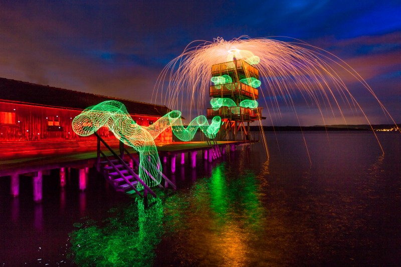 Light painting by Lumenman