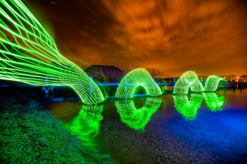 Light painting by Lumenman